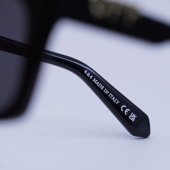 Off-White OERI13E ALBANY 1007 Sunglasses - Black Square Frame, Grey Lenses main image 10